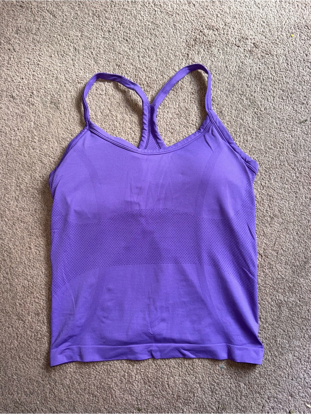 Amazon Essentials Women's Purple Racerback Tank Top